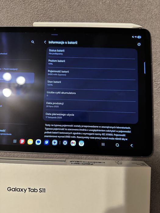Samsung Galaxy Tab S11 Wifi 12/128GB