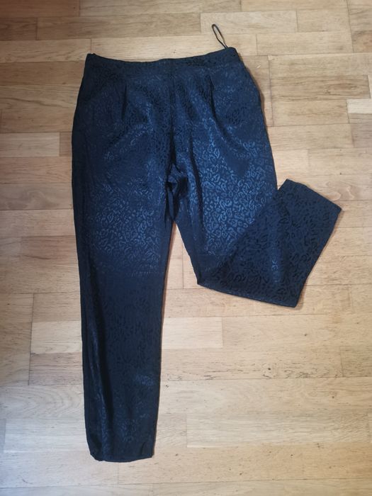 Spodnie chinosy w centki XL z wiskozy