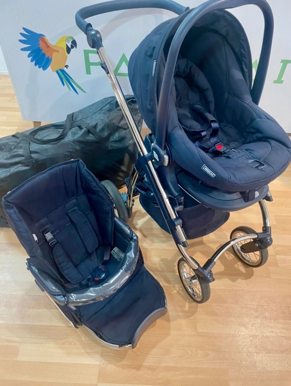 Trio Carrinho Bebécar