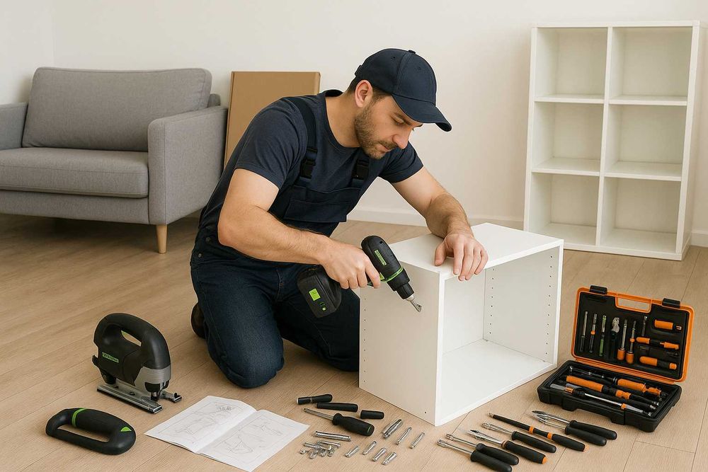 Składanie i montaż mebli – szybko i solidnie