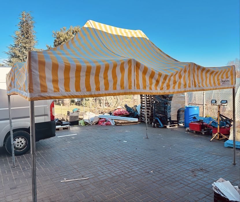 Namiot gralech 3x4.5 stalowy