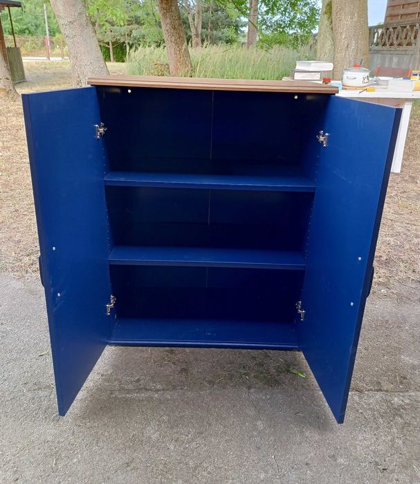 Szafka IKEA w kolorze granatowym