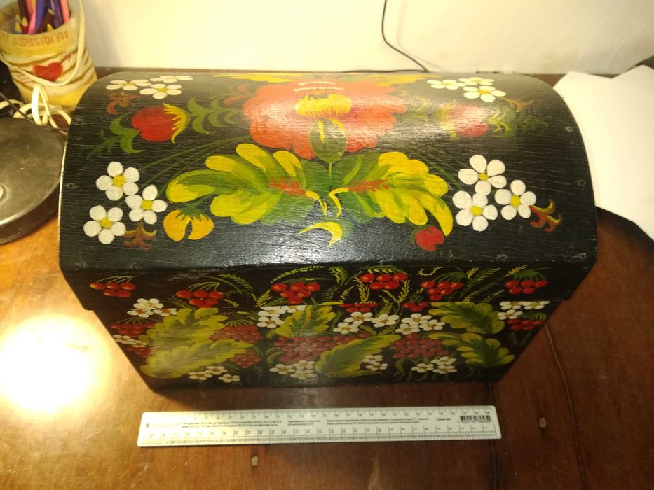 Сундучок шкатулка дерево