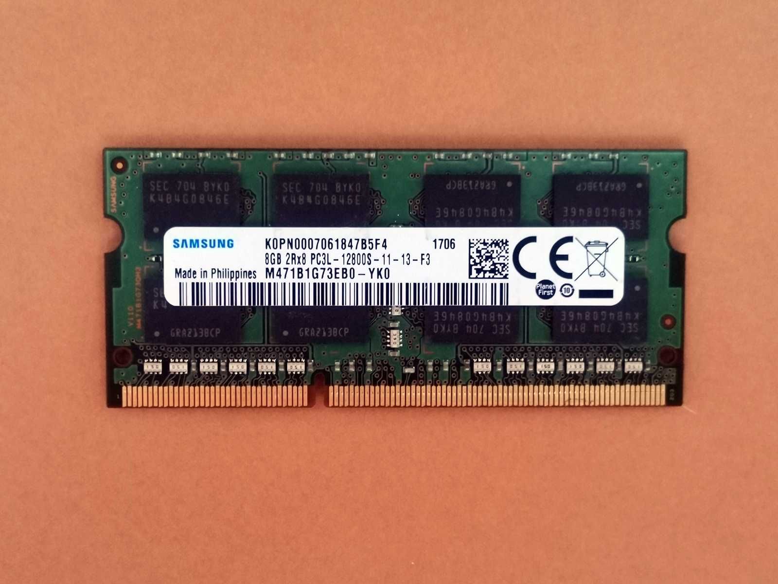 DDR3 8GB Samsung 12800 L