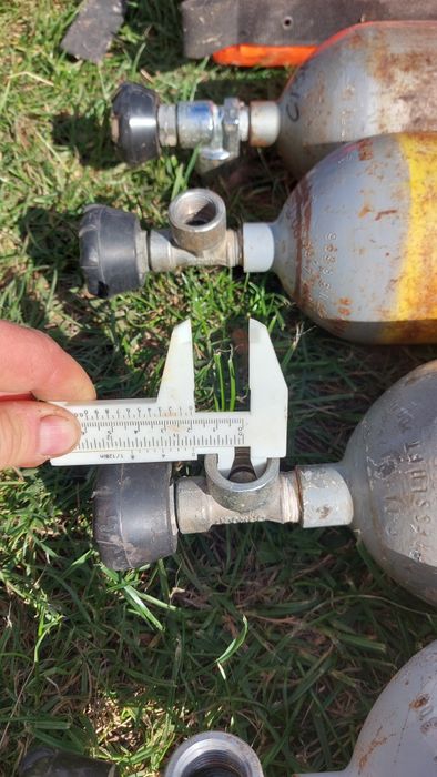 DRAGER Стальные воздушные баллоны высокого давления -200 бар.