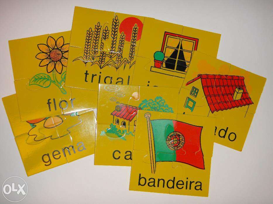 Puzzle infantil dos anos 80
