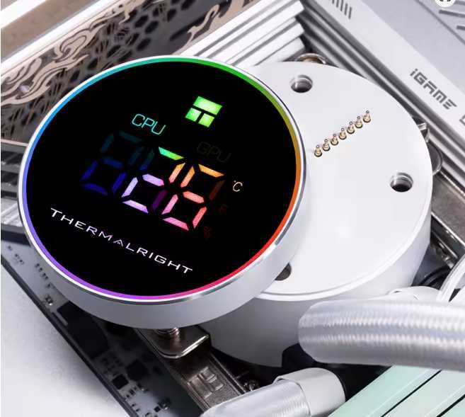 Водяне охолодження Thermalright Frozen Magic 360 Digital ARGB White V2