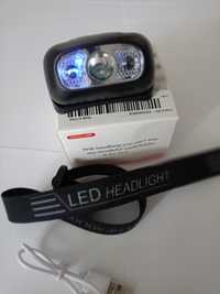 Latarka czołowa LED z czujnikiem ruchu