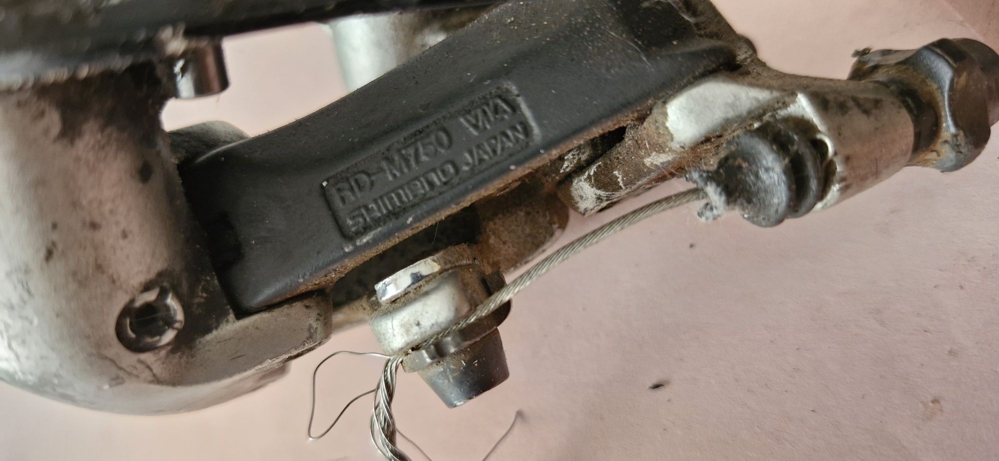 Przerzutka tył Shimano Deore XT, 9s, RD-M750, mtb