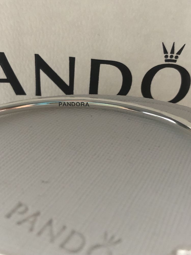 Bransoletka Bangle Pandora  węzeł nieskończonosci