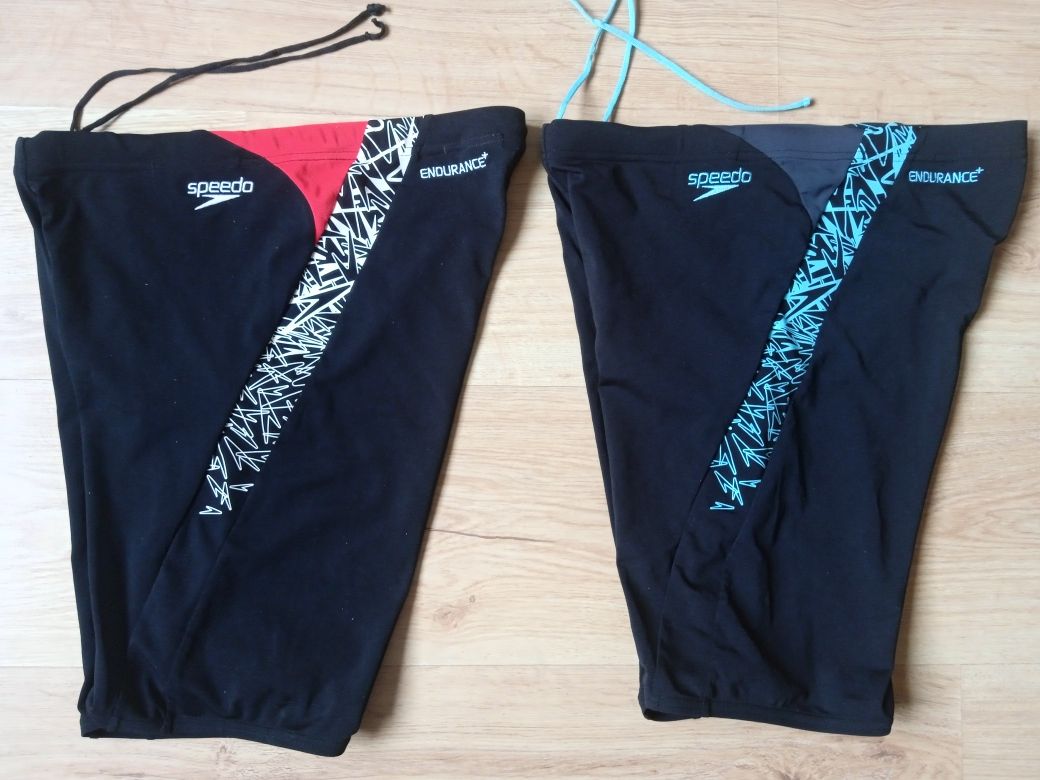 Endurance Speedo,2 pary kąpielowych spodenek 85cm