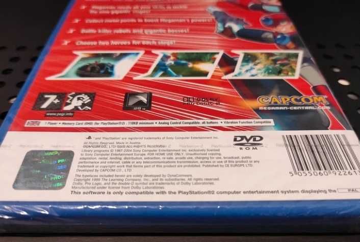 Megaman X 8 PAL PS2 (Novo selado)