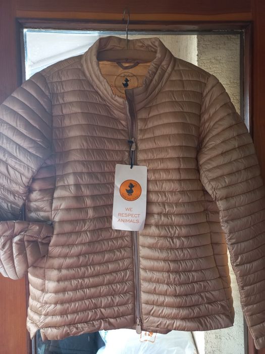 Duck kurtki damska beżowo- złota Nowa s/m