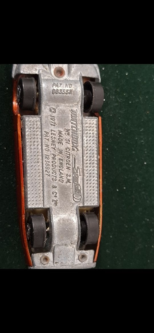 Matchbox 1971,Citroën S.M autko metalowe