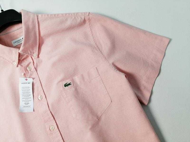 Брендовая мужская рубашка шведка Lacoste оригинал