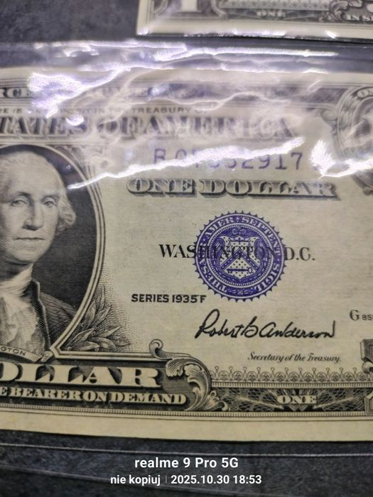 Rzadkie walory kolekcjonerskie z USA.