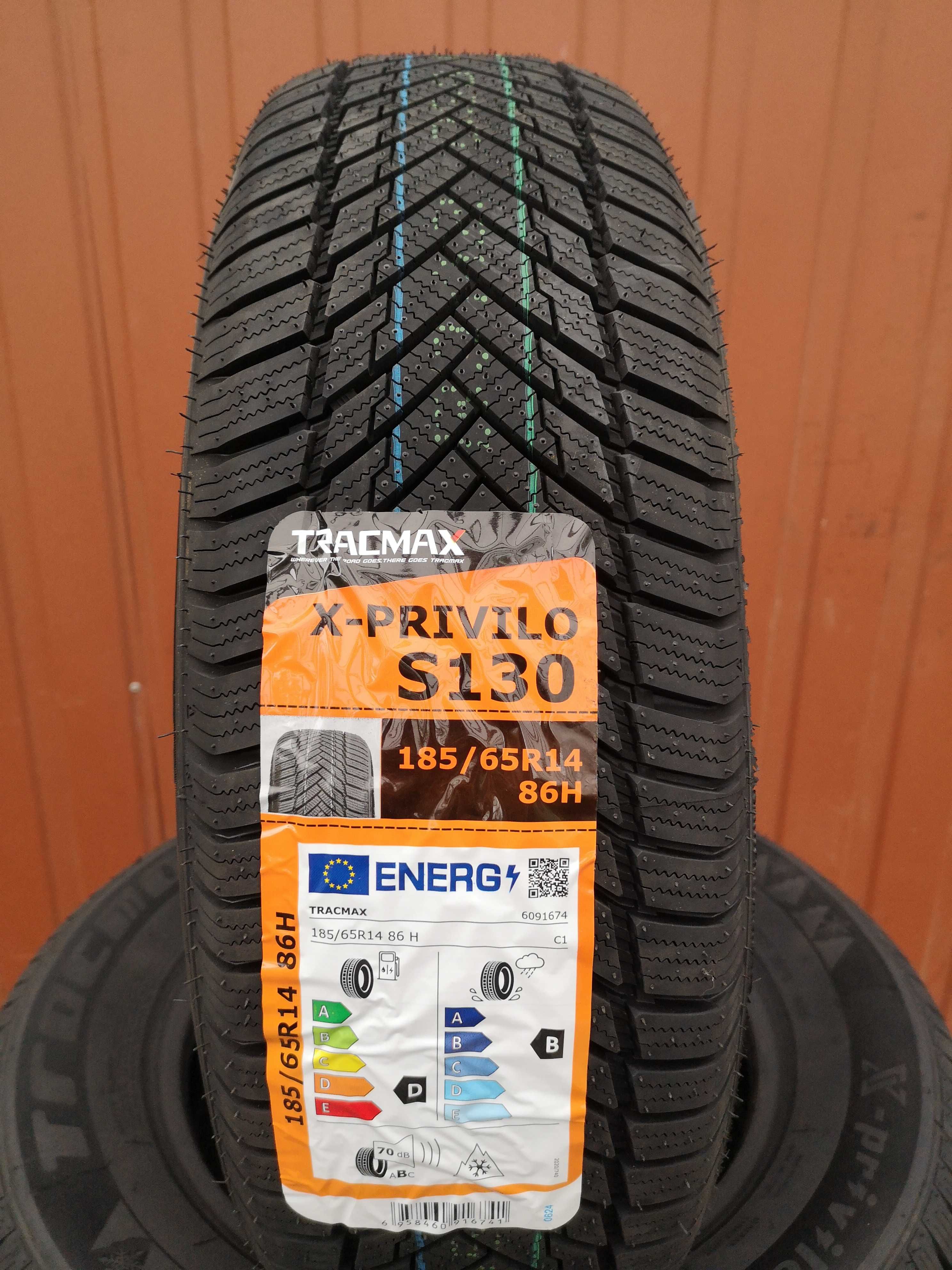 185/65 R14 86H - Tracmax X-Privilo S130 (4 sztuki) NOWE
