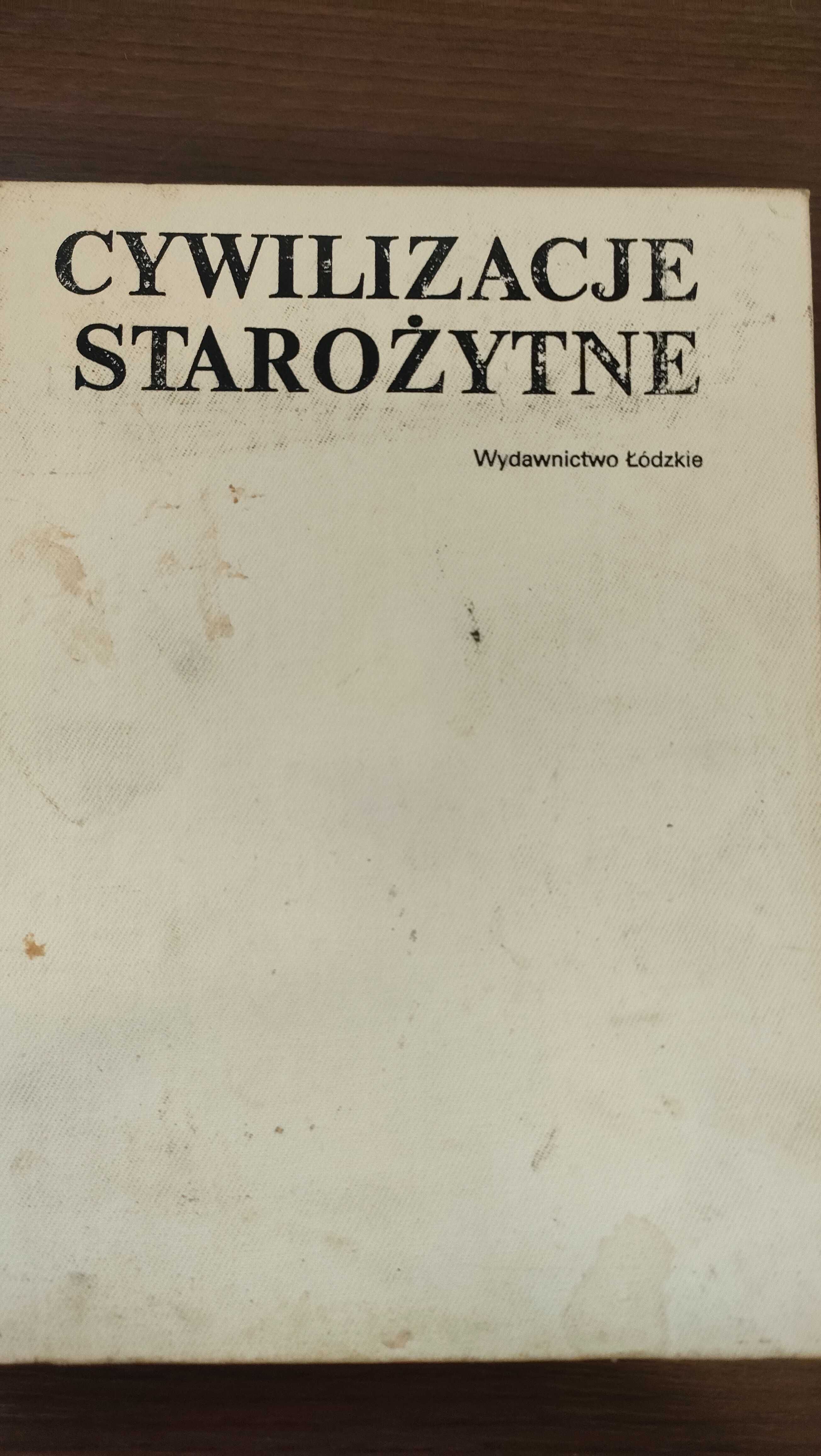 Cywilizacje starożytne praca zbiorowa pod redakcją A. Cotterella