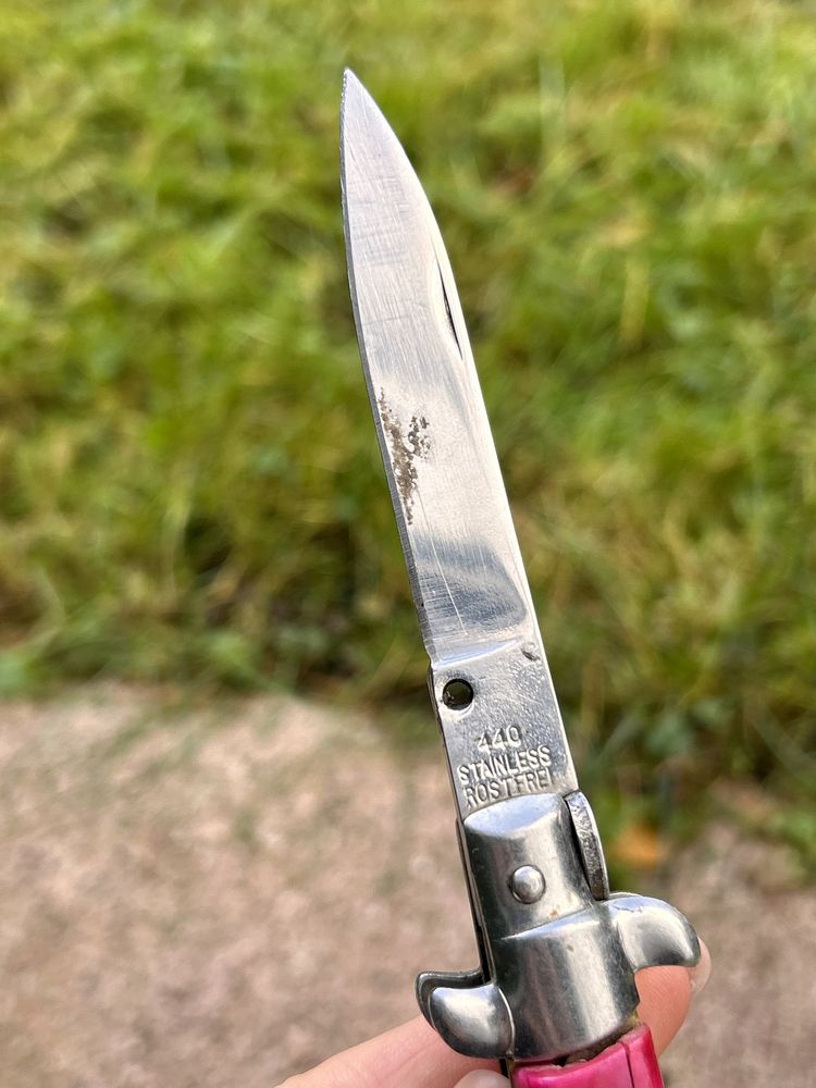 Stary nóż składany Rostfrei 440