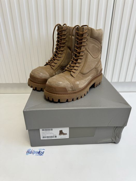 Буты ботинки Balenciaga Strike Boots 42 43 rick owens raf simons timb