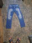 Spodnie smog denim niski stan