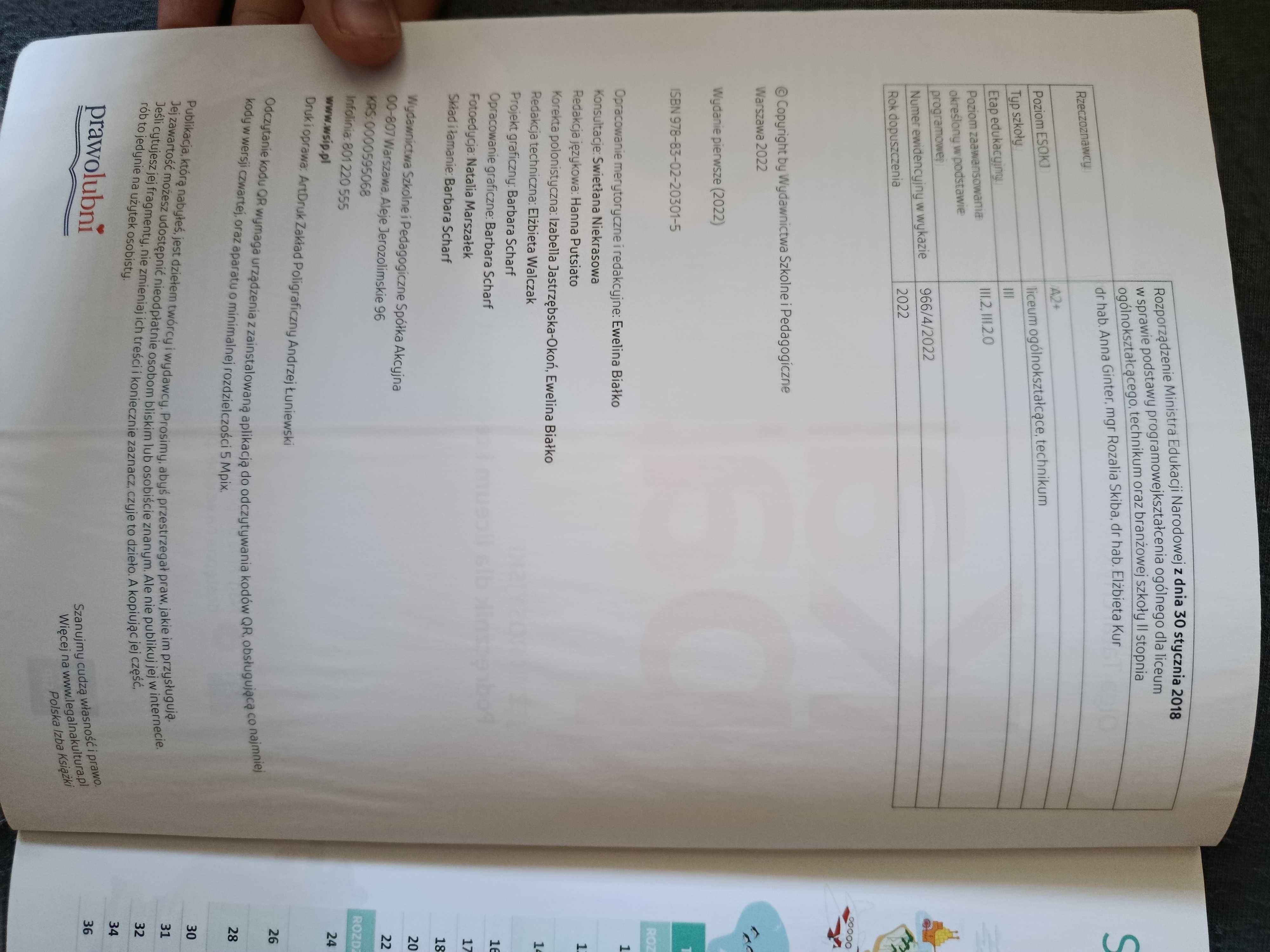 Podrzęcznik Kak Raz 4 - Liceum i Technikum