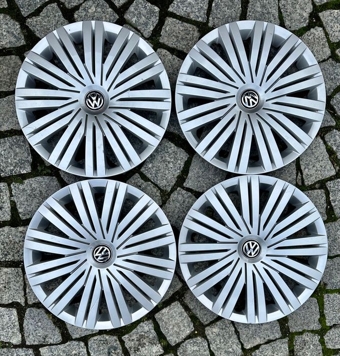 Oryginalne Kołpaki Volkswagen Polo LUPO Golf Touran Caddy 15” 15 Cali