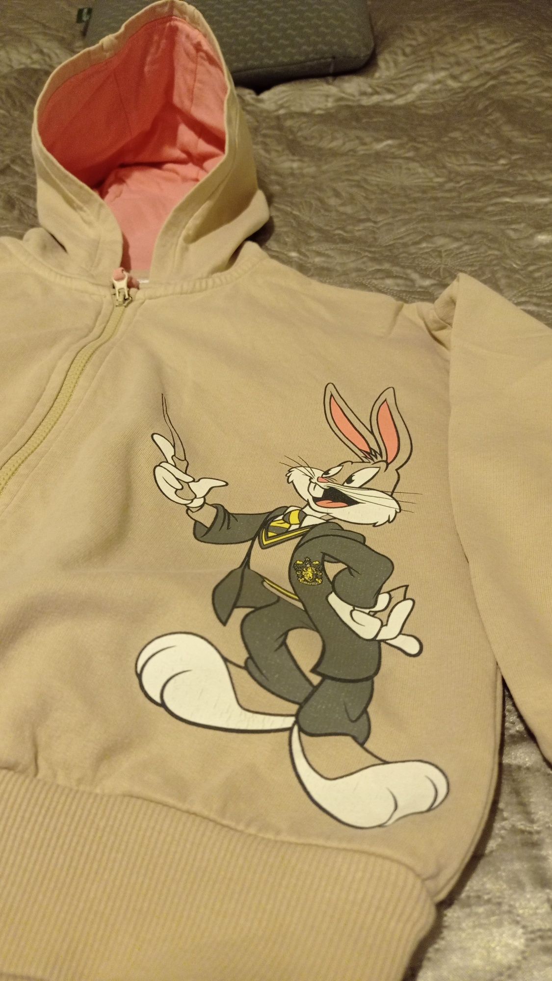Bluza dziewczęca 134 królik Bugs