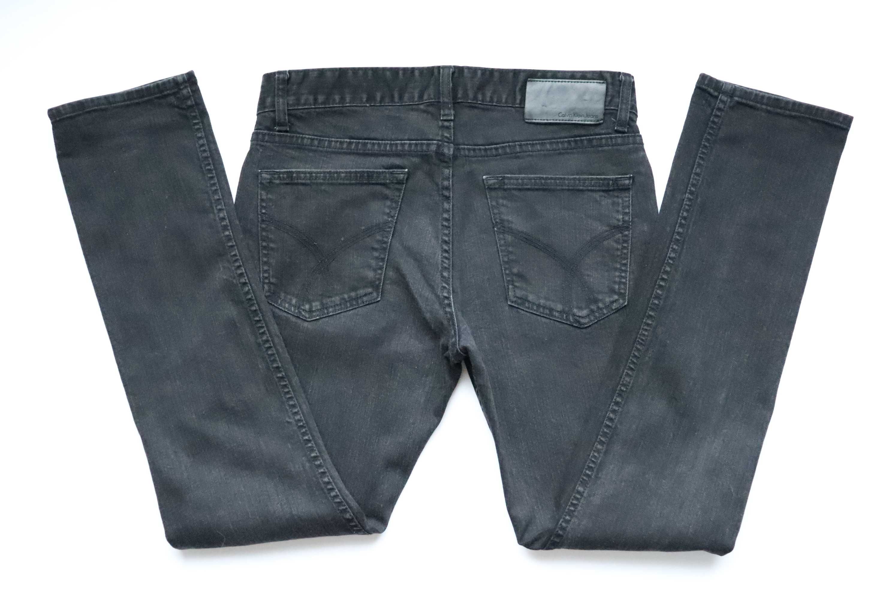 Calvin Klein Jeans W32 L30 SLIM męskie spodnie jeansy jak nowe