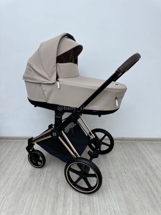 Cybex Priam 4.0 Cozy Beige коляска та автокрісло Сайбекс 2025