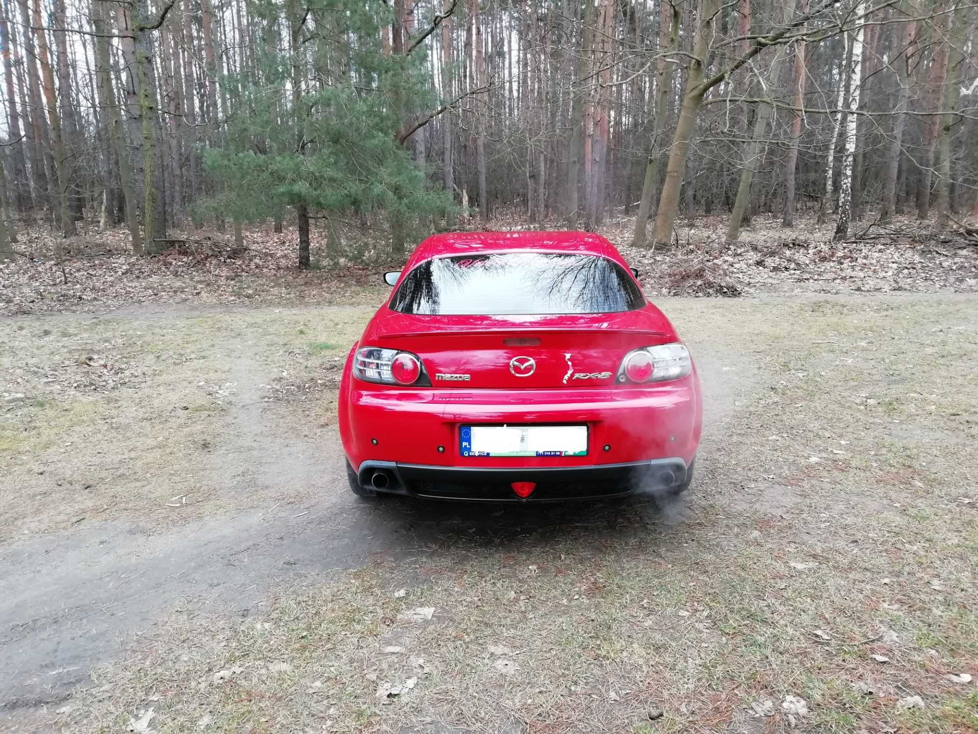 Mazda RX-8 Ładna Zgrabna Czerwona