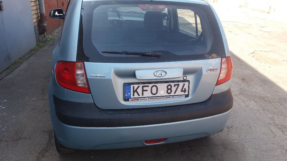 Авторазборка Hyundai GETZ 1.6 мех 2007год