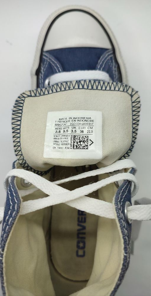 Кеди Converse М9622C, 36 розмір, сині