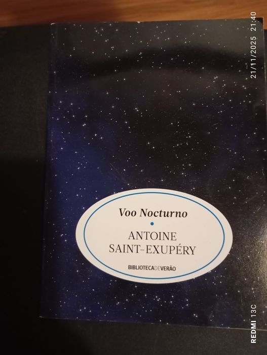 Livro " Vôo noturno"