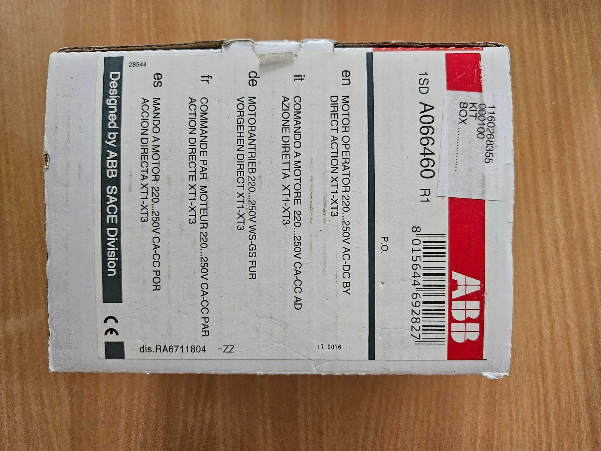 Napęd silnikowy ABB MOD XT1-XT3 220...250V ac/dc 1SDA066460R1