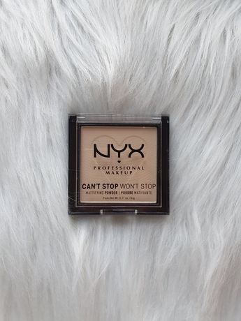NYX puder matujacy do twarzy fair nowy can't stop won't stop