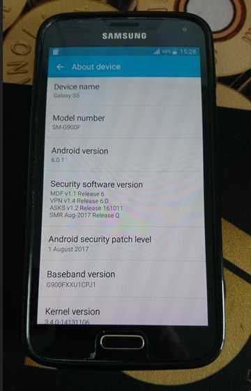 Smartfon, Telefon Samsung Galaxy S5 SM-G900F + szkło, etui, akcesoria