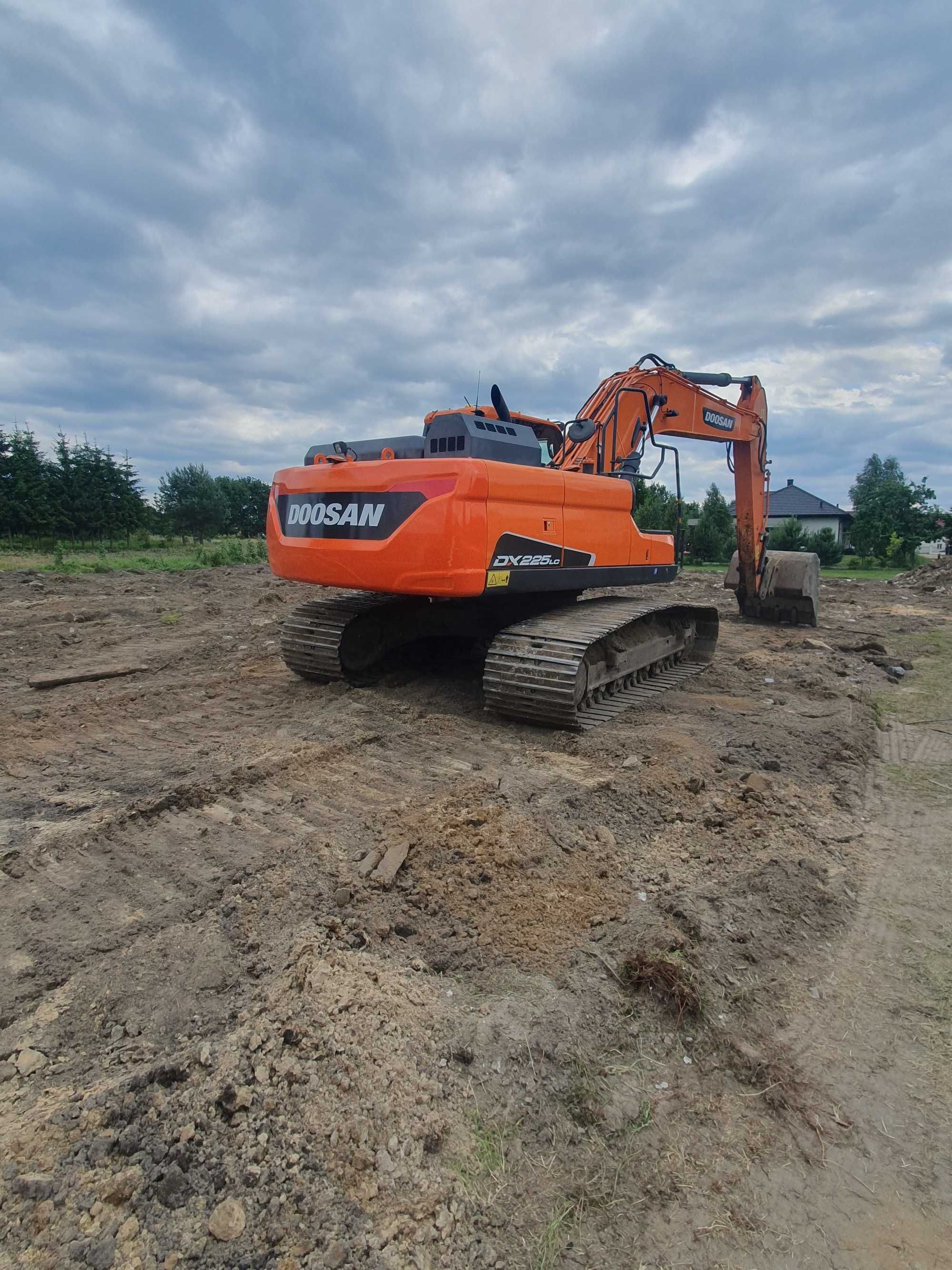 Doosan 225 Rok pr.2019 ŁADNY Stan Błotniak  klepka 80cm