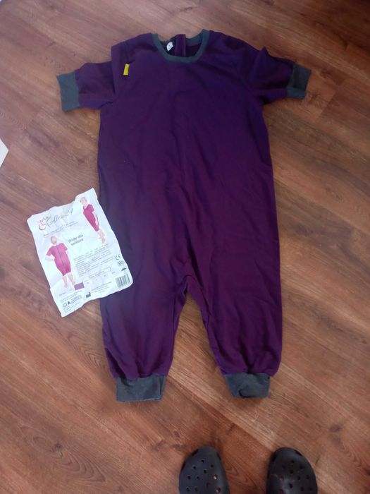 Kombinezon geriatryczny śpiochy body dla dorosłych rozm S/M