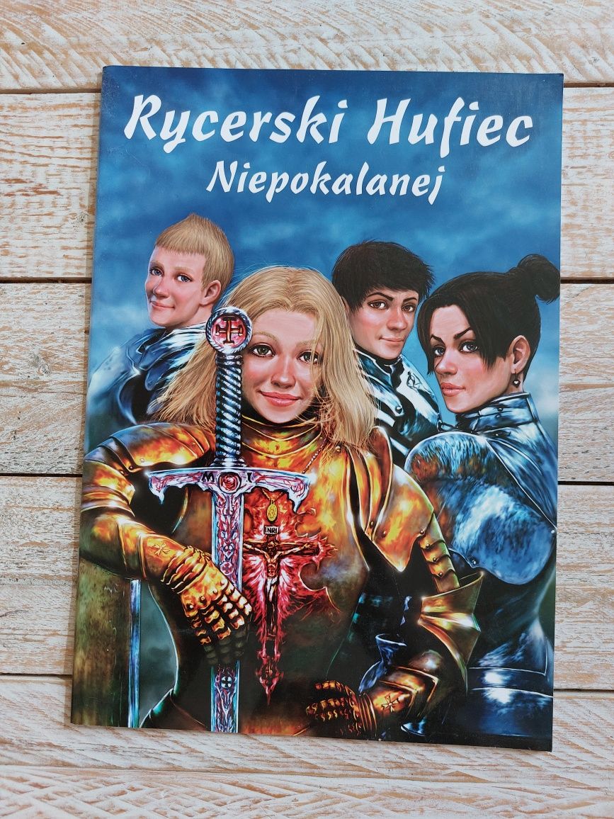 Rycerski hufiec Niepokalanej. Komiks. Filip Wojciechowski. Unikacik