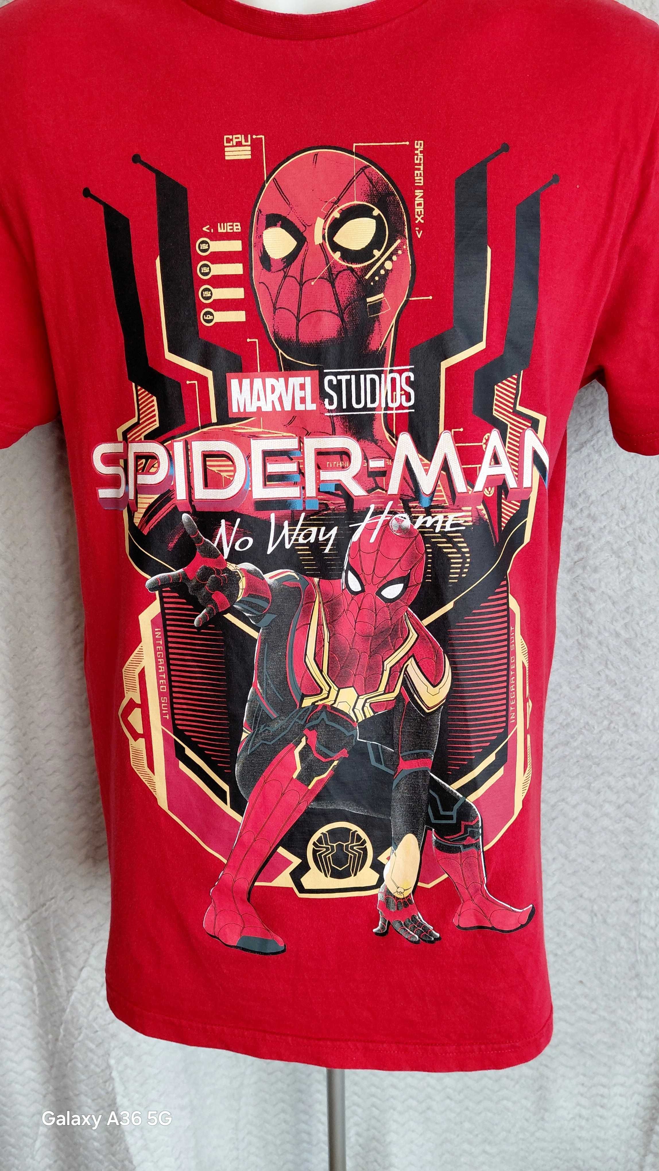 SpiderMan z Marvela piękna męska koszulka