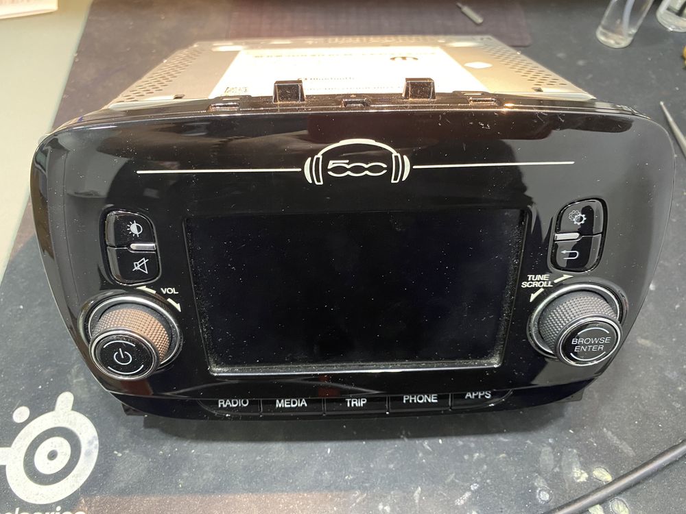 Radio Fiat 500