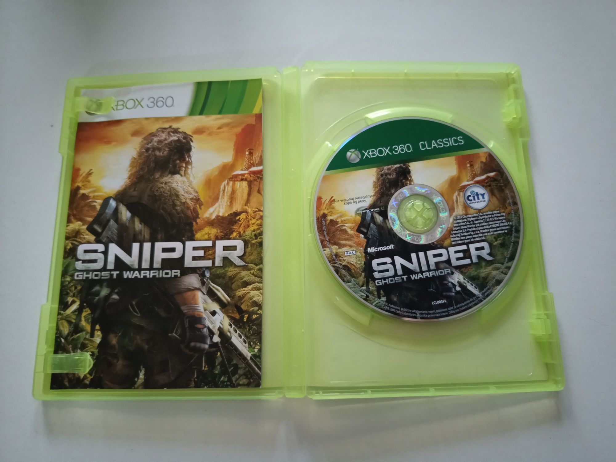 Gra Xbox 360 Sniper (Polska wersja)