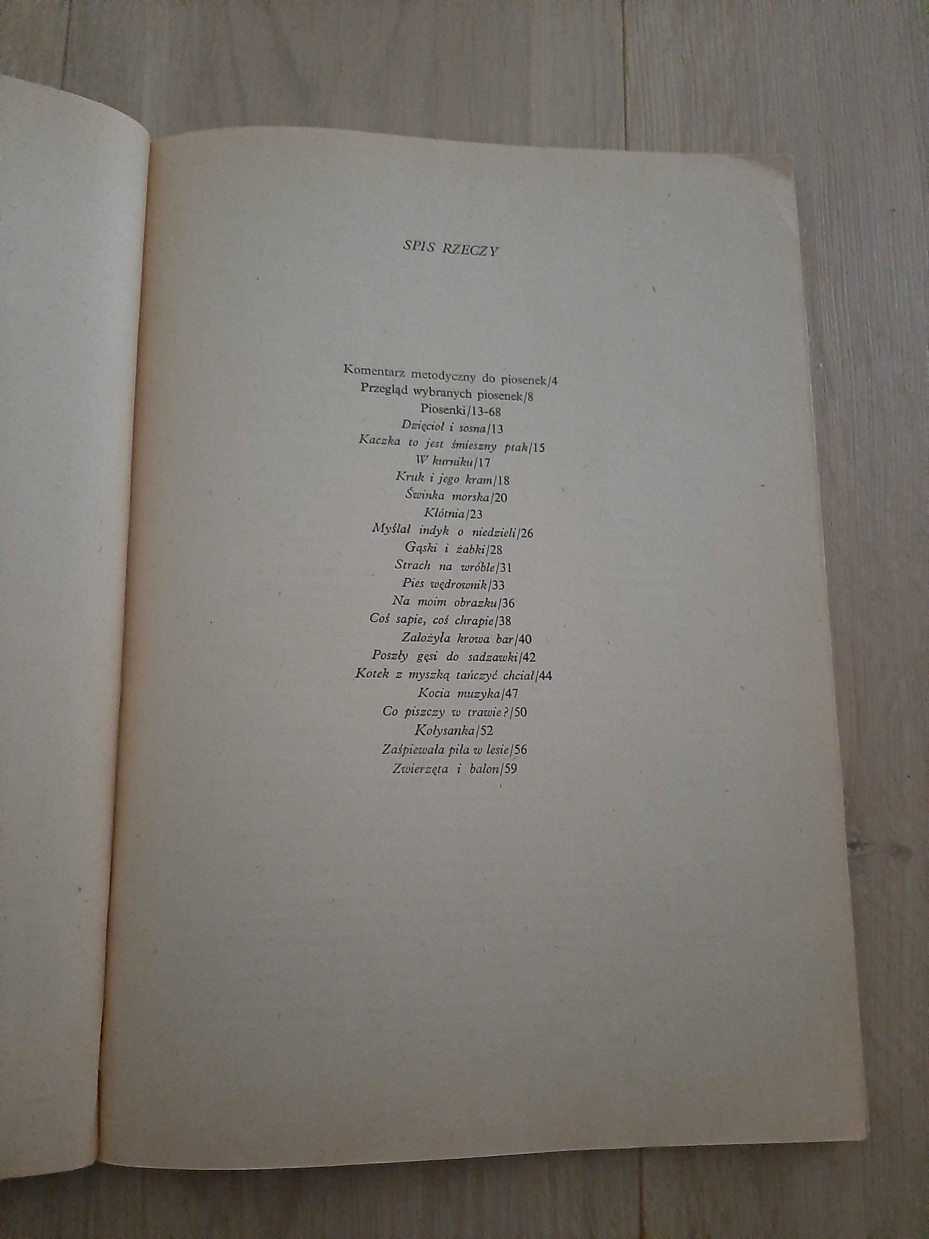 Dzięcioł i sowa. Piosenki dla dzieci - W. Rudziński, S. Karaszewski