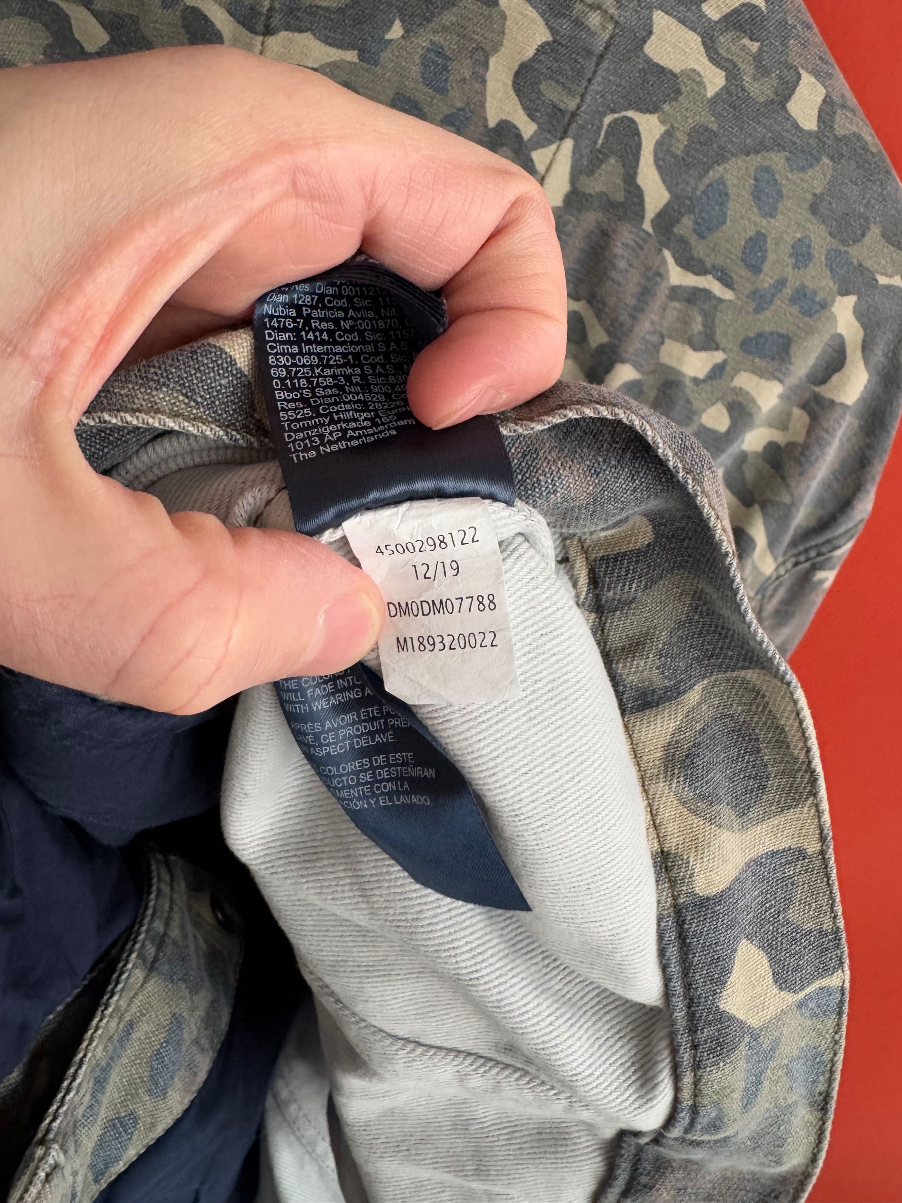 Tommy Jeans Overshirt джинсова куртка овершот сорочка розмір M