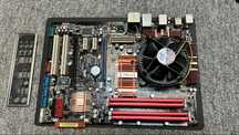 Okazja Płyta Asus P5K pro - 8GB Ram - quad 2,4 GHz