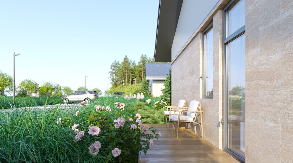 Каартира 37 м2, рядом с лесом и озером.