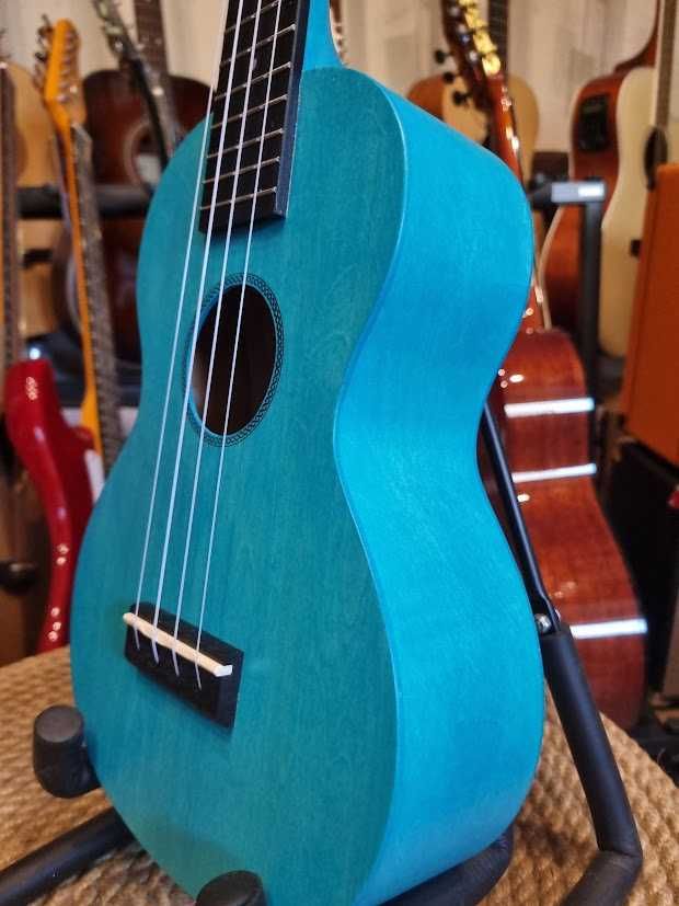 Mahalo ML2AB ukulele koncertowe z pokrowcem ML-2 AB aqua blue