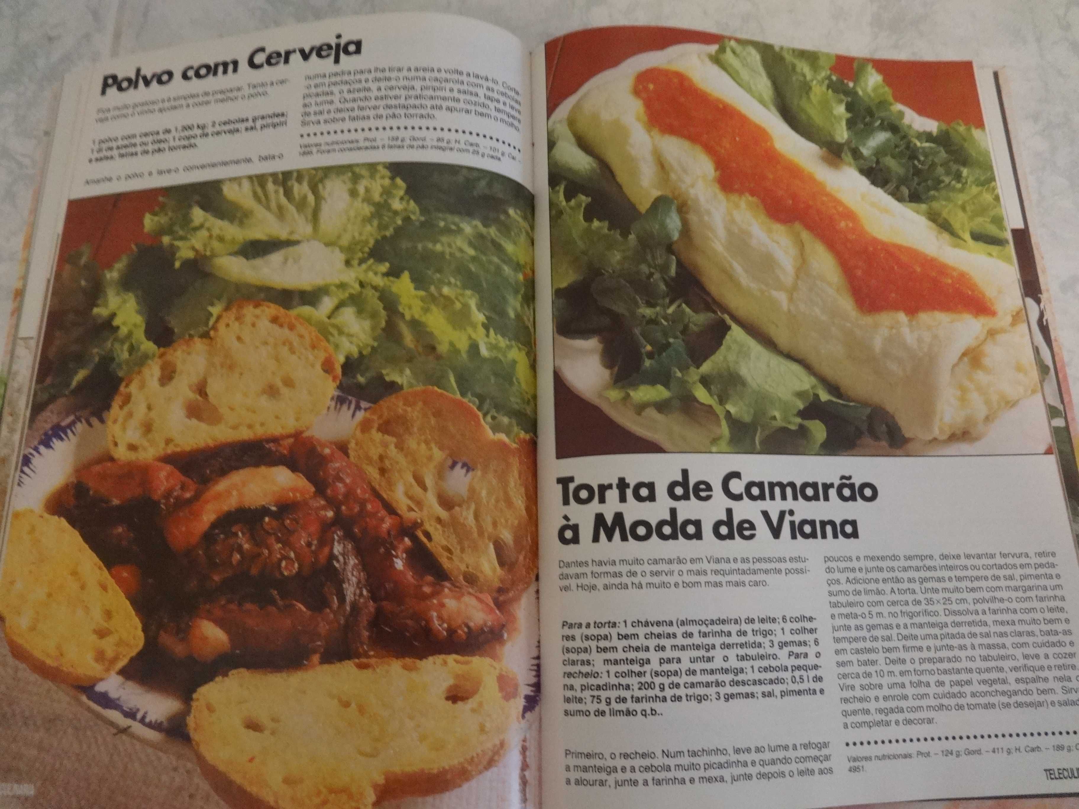 Livro Teleculinária e Doçaria 13º Volume