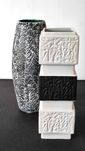 Stary porcelanowy modernistyczny wazon biskwit Waldershof Design WGP